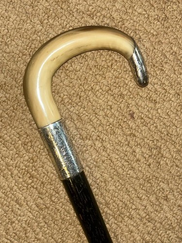 Antique welsh walking stick - walking,