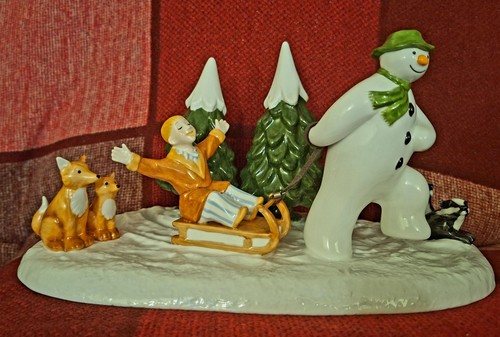 Coalport the snowman winter - coalport,