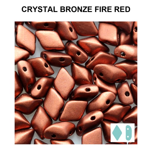 Matubo gemduo pressed beads - matubo, gemduo™