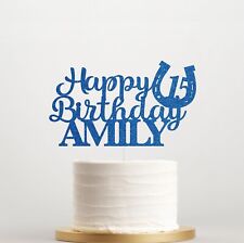 Personalised Horse Shoe Double