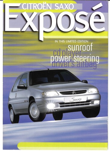 Citroen saxo expose - citroen,