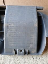 VW VAG Very Early T4 Transporter Van Fusebox Trim Cover Pocket with fuse layout