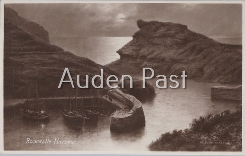 Vintage boscastle harbour - vintage,