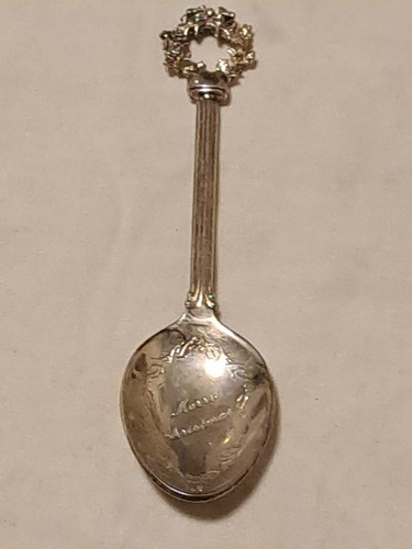 Vintage silver plate - silver, spoon