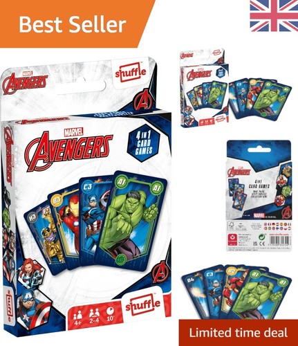 Avengers card game - 4-in-1,