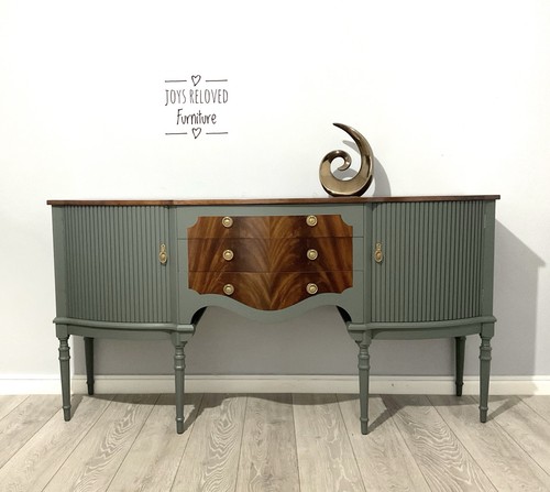 Regency walnut sideboard - regency,
