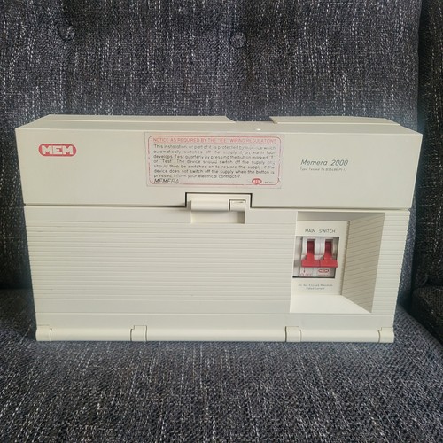 Mem memera 2000mains fuse box - mem,