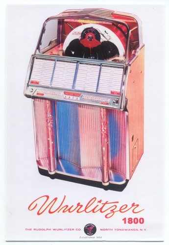 Wurlitzer jukebox 1800 - jukebox,