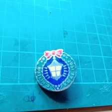 Butlins Christmas Xmas 1967 Vintage Holiday Pin Badge Brooch