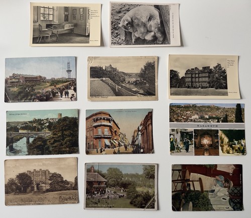 Vintage postcards lot - uk, &