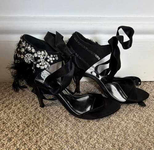 Karen millen black satin - black,