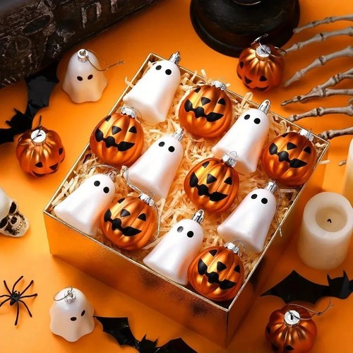 6pcs halloween ghost - 12/6pcs,