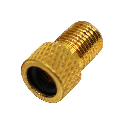 Brass adaptor presta - brass,