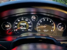 White LED Dash Speedo Kit