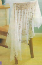 Baby Heirloom Traditional Cobweb Christening Shawl Knitting Pattern 1ply 1059