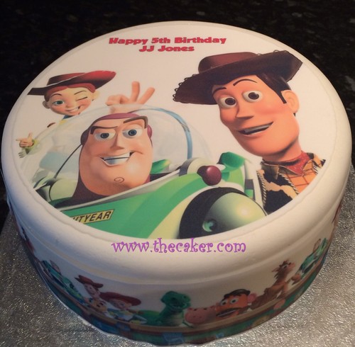 Toy story pre cut edible - pre-cut,