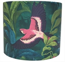 Tropical Jungle Bird Lampshade