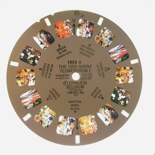 Vintage viewmaster slide reel - slide,