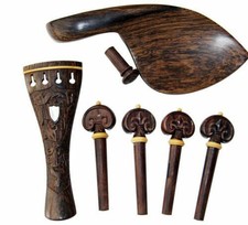 Carved violin accessories - carved,