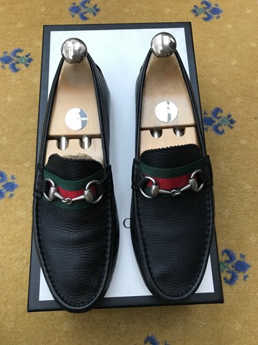 Gucci loafers leather shoes - gucci,