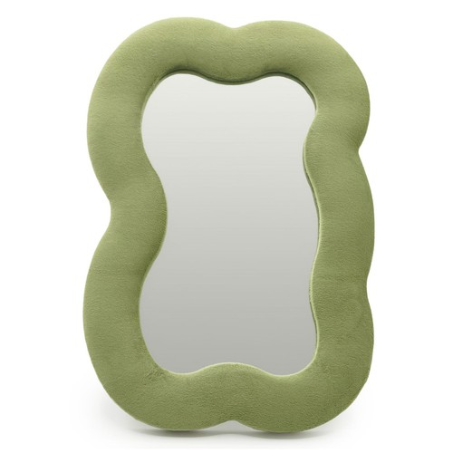 Soft squiggly velvet wall - soft,