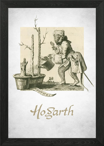 William hogarth framed wall - william,