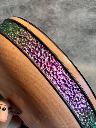 Hand turned figured sycamore