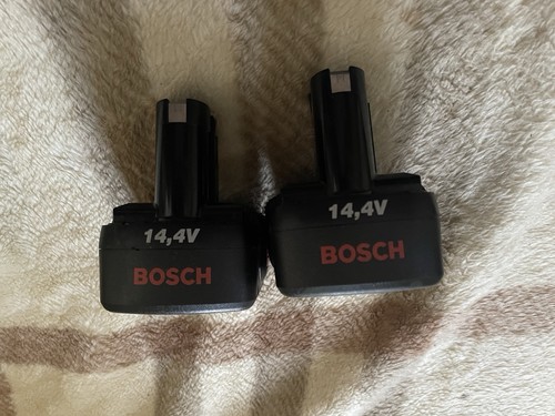 Bosch batteries untested - 14.4v,