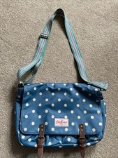 Large Blue Spot Cath Kidston Crossbody Satchel Bag