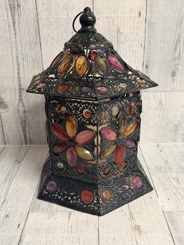 Moroccan style jewelled metal - moroccan,