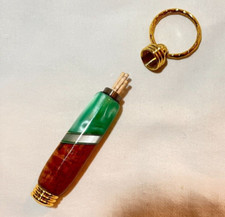 Hawaiian Koa inlay key ring