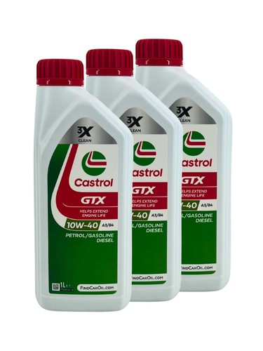 3x1 litre castrol - castrol, gtx