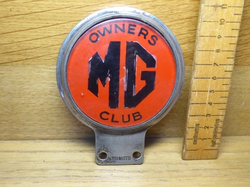 Vintage owners club car - mg,