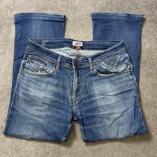 Mens Blue bootcut Ryan Tommy