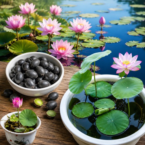 30pcs seeds lotus - 30pcs, mix