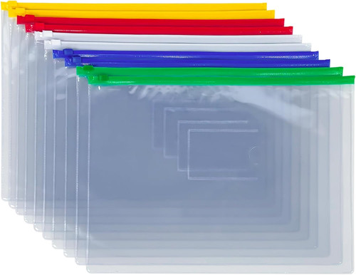 Plastic wallets 10pcs - wallets, a4