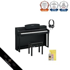 YAMAHA CSP-255B Clavinova 88-Key Digital Piano with Black Wood FinishJapan Brand
