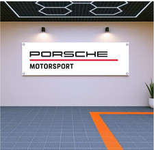 Porsche Motorsport Flag Banner