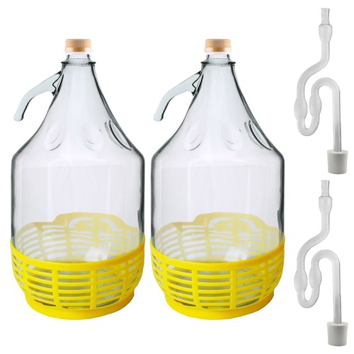 Winemaking bottle glass - bottle, 5l