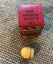 1 NOS RARE CREAM 1959 MINI INDICATOR STALK LENS /AUSTIN SE7EN /MORRIS MINI MINOR