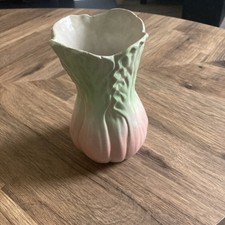 Vintage Pink/Green Vase