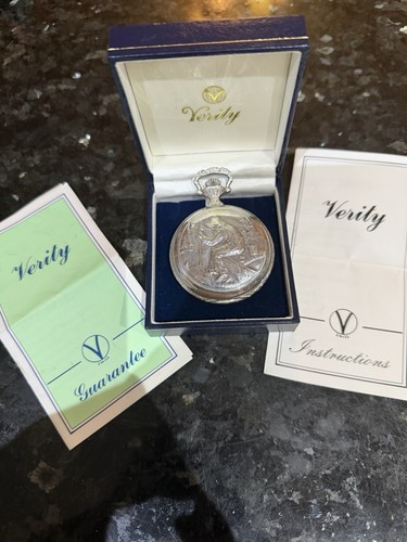 Verity pocket watch sterling - verity,