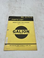 Galion NO. 2176R1 Snow Plows &