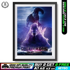 GODZILLA VS KING KONG Wall Art