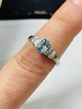 TJC silver ring UK size O/P