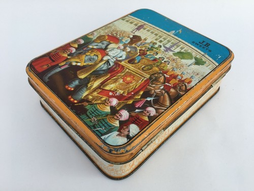 1960 vintage sweets tin - 1960's,