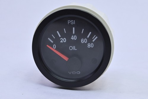 Vdo oil pressure - pressure, 0–80