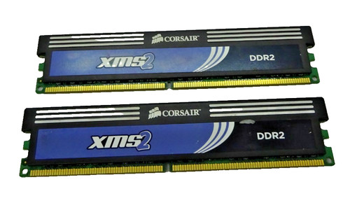 Corsair 4gb ddr2 - 4gb, (2x2gb)