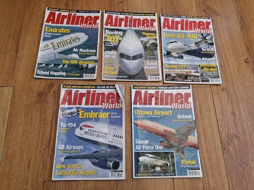 Airliner world magazines - airliner, 5