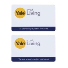 Yale Smart Door Lock Key Cards x2 Cards in Pack P-YD-01-CON-RFIDC